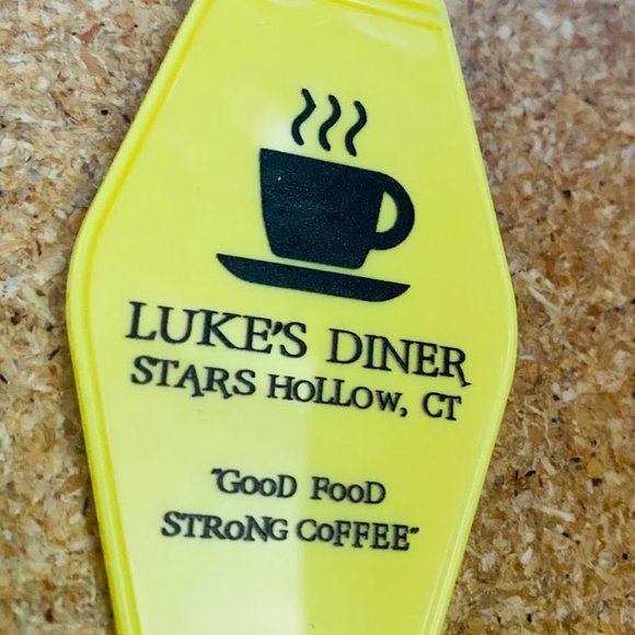 Luke's Diner GILMORE GIRLS inspired keytag - Picture 2 of 2